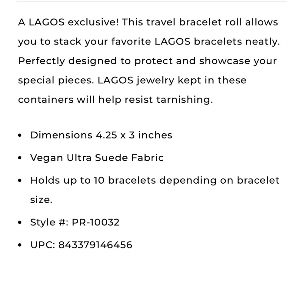 Lagos Travel Bracelet Roll - Picture 6 of 15